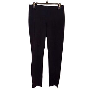 Eileen Fisher Women's Pull On Zipper‎ Leg Dress Pants black Size small